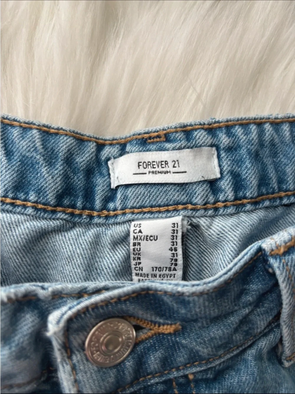 Jean shorts